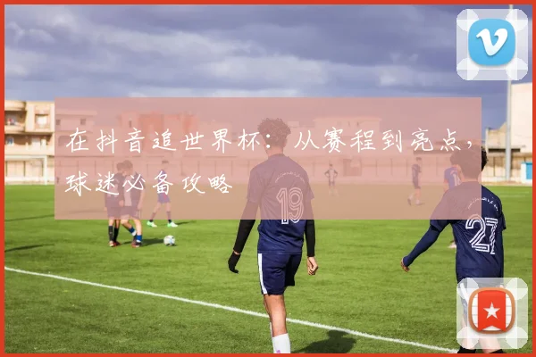 在抖音追世界杯：从赛程到亮点，球迷必备攻略